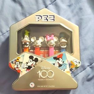 : Disney 100 Years of Wonder PEZ Dispenser & Refills 4pc set Sealed collection